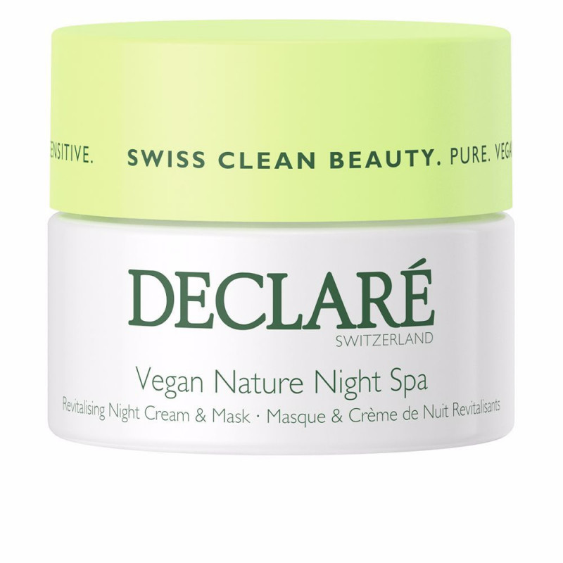 Masque crème revitalisant Vegan Nature Night Spa Declaré (50 ml)