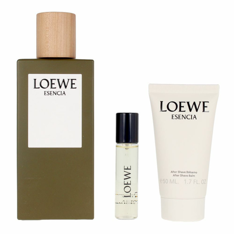 Conjunto de Perfume Unissexo Loewe Esencia (3 pcs)