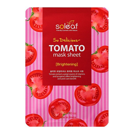 Mascarilla Iluminadora So Delicious Soleaf Tomate (25 g)