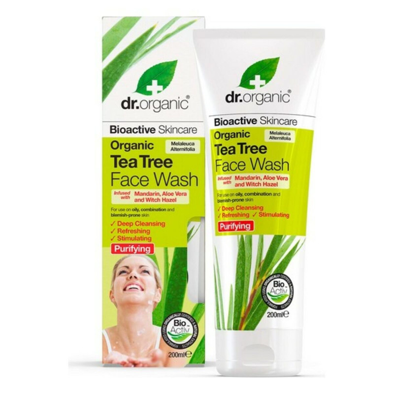 Facial Cleansing Gel Bioactive Organic Dr.Organic (200 ml)