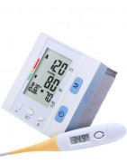 Blutdruckmessgeräte und Thermometer